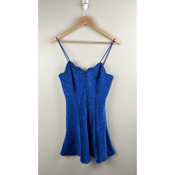 Victorias Secret Other - Victorias Secret Vtg Lingerie Sz Small  Slip Camisole Union Label Blue